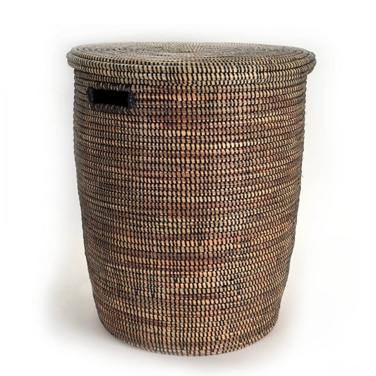 Black Flat Lid Basket - Large